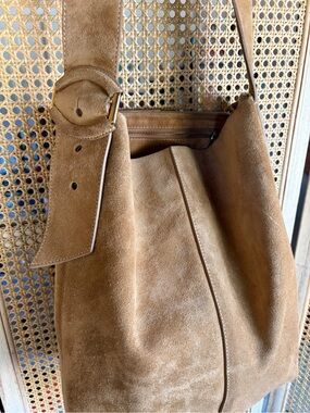 Banana Republic Slouchy Vida Suede Bag